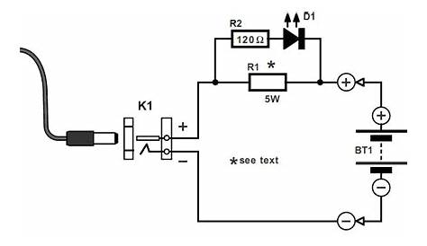 nicd battery charger circuit diagram