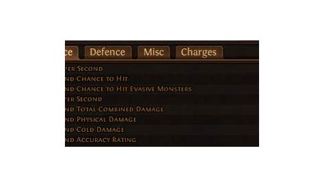 PoE Accuracy Rating Calculator Stacking Build 3.22 Path of Exile