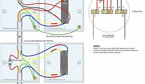 wiring diagrams for lighting circuits