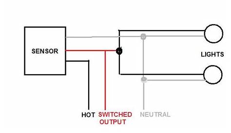 Wiring Diagram Motion Sensor Light - Home Wiring Diagram