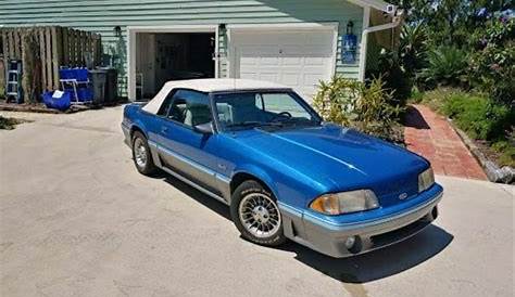 1987 ford mustang convertible