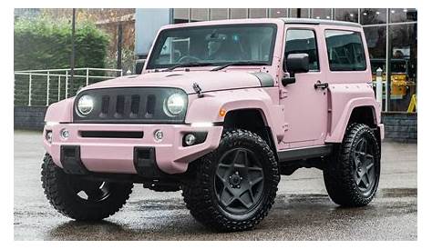 Become The Talk Of The Town With This Pink Jeep Wrangler | Carscoops