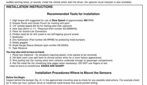 audiovox remote starter manual