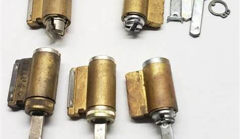 Corbin Russwin key in knob & lever cylinder, set of 5, locksmith | eBay