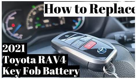 2017 toyota rav4 remote battery