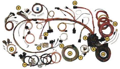 Purchase 1967-1968 CAMARO WIRING HARNESS KIT American Autowire classic