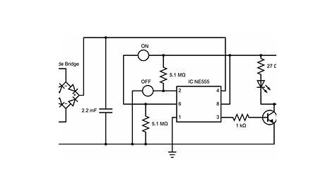 touch lamp circuit diagram