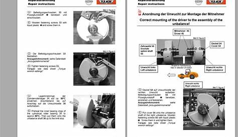 hamm roller operator's manual pdf