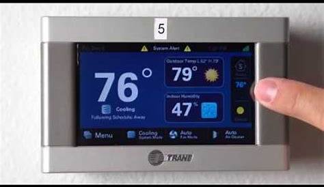 Trane xl824 Thermostat Calibration-Step by Step Guide – Smart Livity