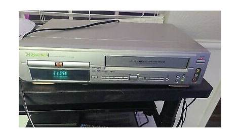 EMERSON EWD2202 DVD VCR Combo VHS Recorder DVD Player For Parts Or