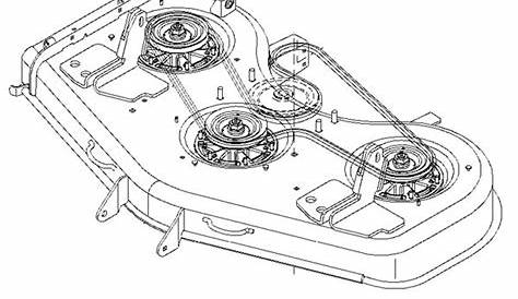 John Deere 72 Inch Mower Deck Parts Diagram