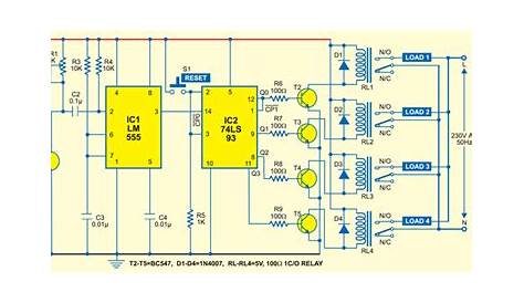 16 Way Clap Operated Switch | Full Circuit Diagram Available