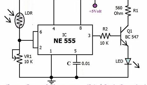 automatic emergency lamp circuit diagram