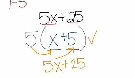 Factoring Linear Expressions | Math, Middle School Math, 7th Grade Math