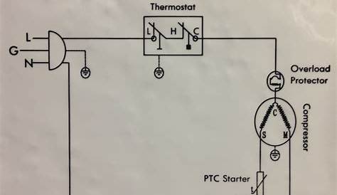 motor start relay wiring diagram