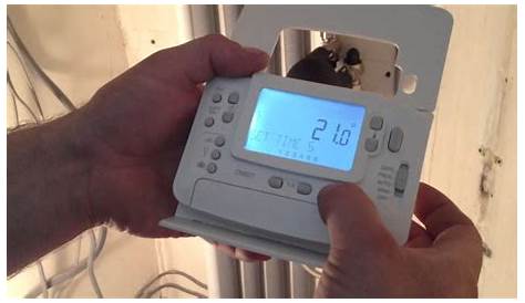 Worchester Boiler Honeywell Timer Instructions - YouTube