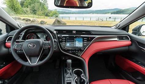 2021 Toyota Camry Xse Red Interior | Car Wallpaper
