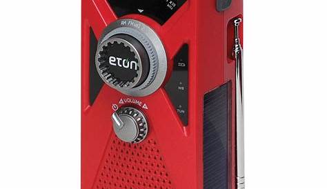 Eton FRX2 Hand Turbine Radio with LED Flashlight and ARCFRX2WXR