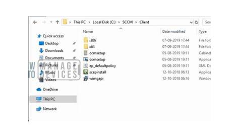 Install SCCM Client Manually Using Command Line #1