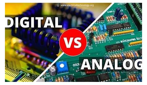 analogue and digital circuits