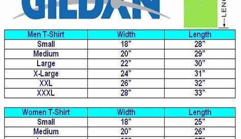 Gildan Youth Heavy Cotton 53 Oz T Shirt Size Chart - Greenbushfarm.com