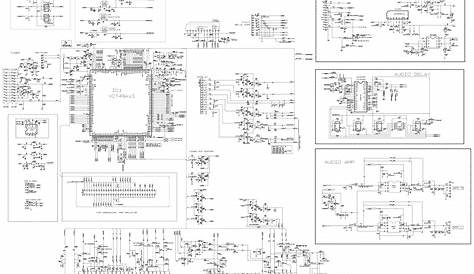 Schematic Diagrams: RZ26LZ55 LG LCD TV - Circuit Diagram