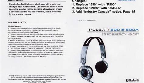 plantronics 925 bluetooth headset user manual