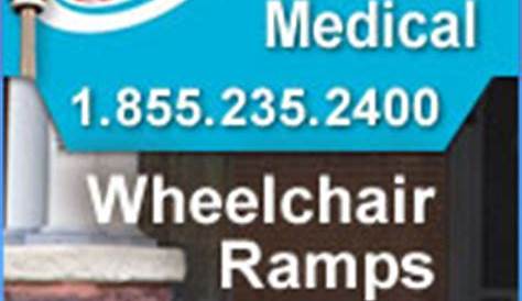 wheelchair ramp slope chart