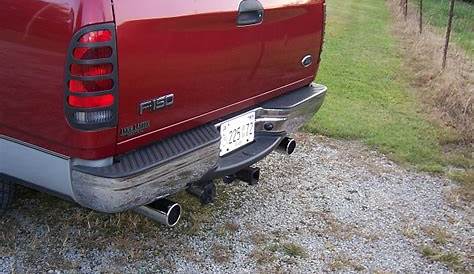 ford f150 dual exhaust tips