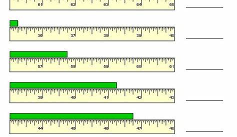 Measuring With Ruler Worksheets