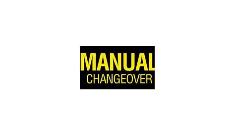 Manual Changeover Switchs – Bundu Power