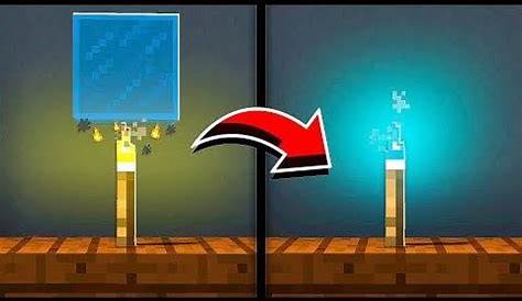 how to make your torch glow in hand minecraft