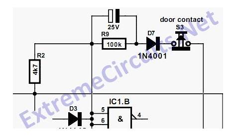 alarm system circuit diagram