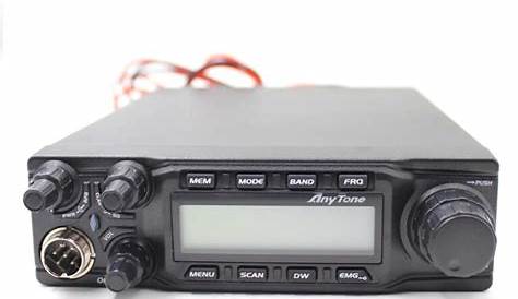 CB Radio ANYTONE AT-6666 28.000 - 29.699 Mhz 40 Channel Mobile