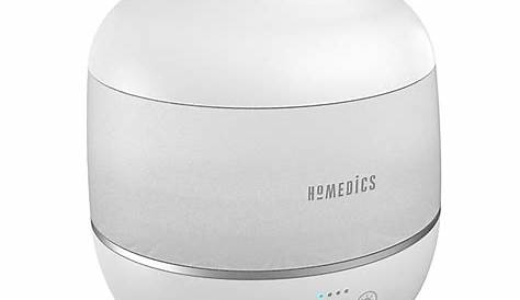 HoMedics® Total Comfort Cool Mist Ultrasonic Humidifier in White | Bed
