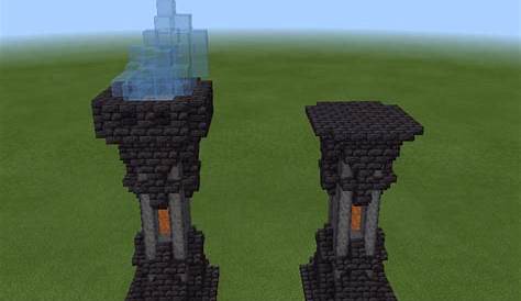 Nether pillar or giant torch. Hope it helps. : Minecraft