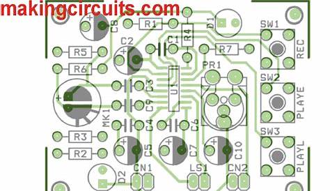voice recorder circuit diagram