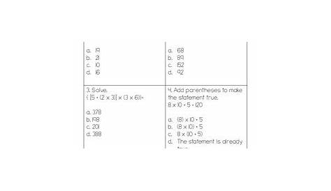 5th Grade Math Assessments - Fifth Grade Common Core Math Tests | TpT