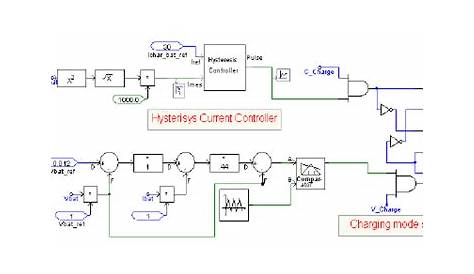 charging and discharging circuit diagram