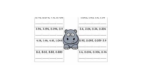 Decimal Worksheets by Miss Andres | Teachers Pay Teachers