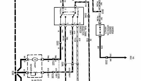 1995 Ford f700 truck wiring diagram