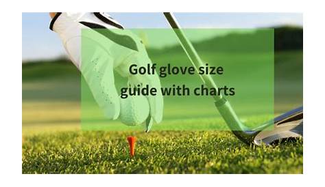 golf glove sizes chart