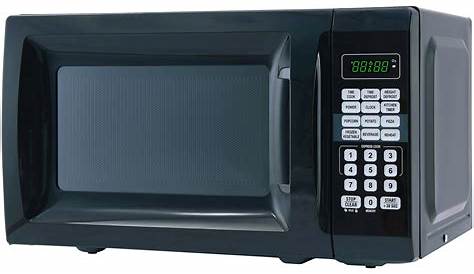 Mainstays 0.7 Cu. Ft. 700 W Microwave Black with 10 Power Levels