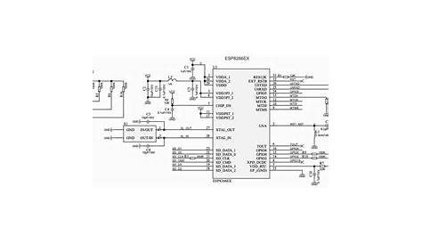 esp8266 development board schematic