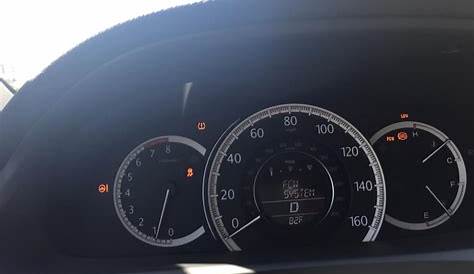 2008 honda accord light on dashboard