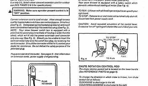 Page 6 of Sears Snow Blower 247.8829 User Guide | ManualsOnline.com