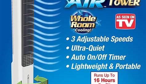 Lightweight and Portable Eco-Friendly Arctic Air Tower | Collections Etc.