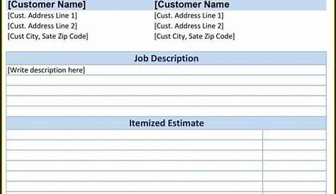 Roofing Estimate Forms Free - Form : Resume Examples #Bw9jkN4Y7X