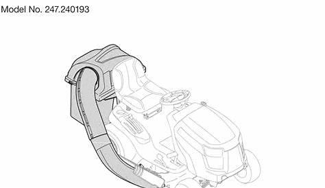 Craftsman 247240193 User Manual TWO BIN BAGGER Manuals And Guides 1303228L