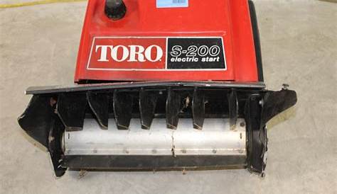 Toro S-200 Snowblower | Property Room